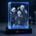 Memirova Christmas Memory Crystal Ornament-Memirova