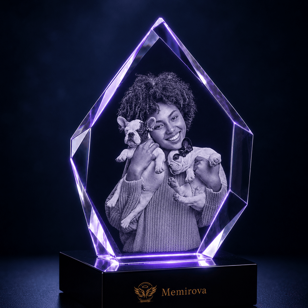 Memirova Legacy of Love Prestige Pet Memorial Crystal-Memirova