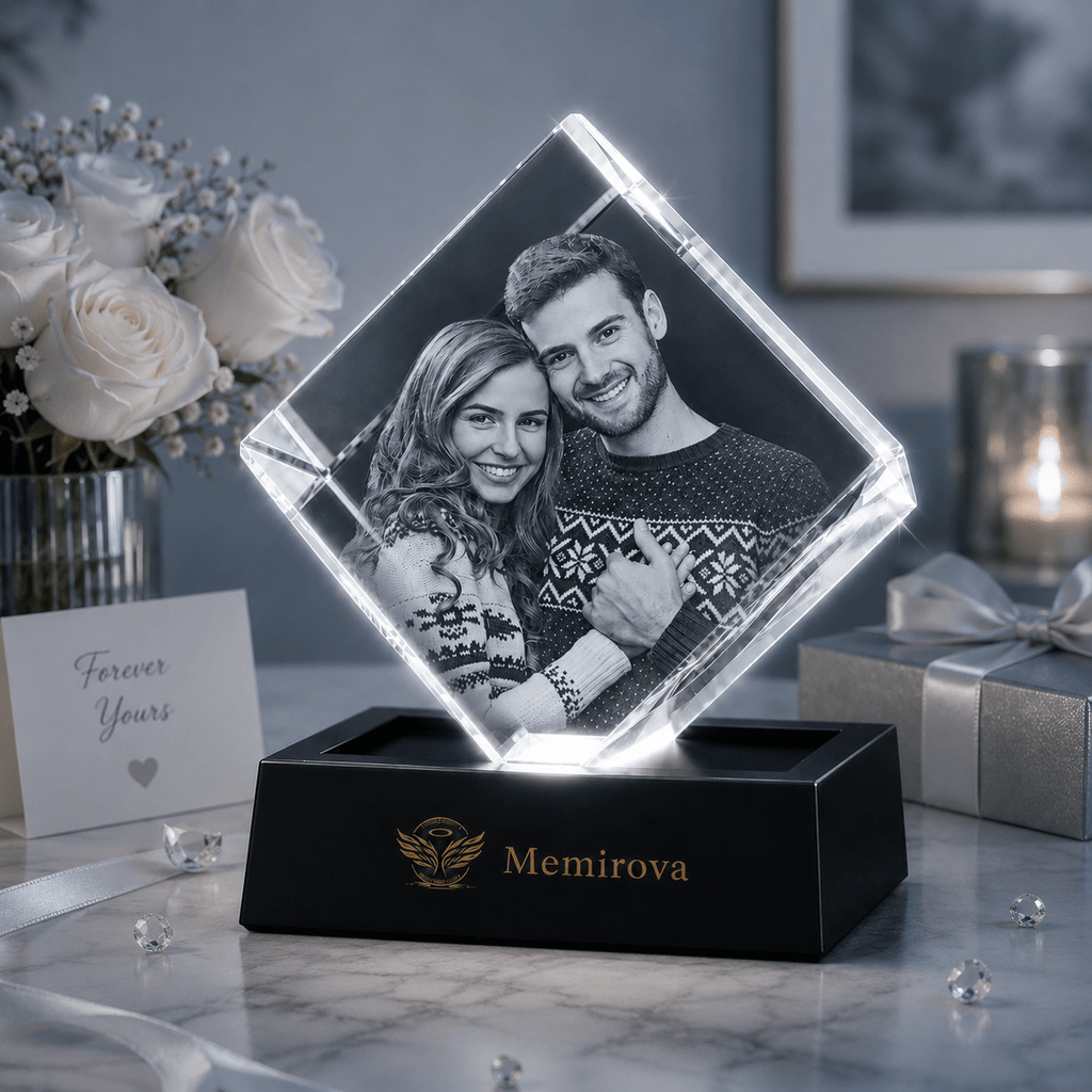Memirova Faceted Crystal Memorial Keepsake-Memirova